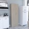 Tuhome Multistorage Pantry Cabinet, Five Shelves, Double Door Cabinet, Light Gray ALZ5232 - alternate 4